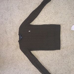 Brown Cable Ralph Lauren Sweater