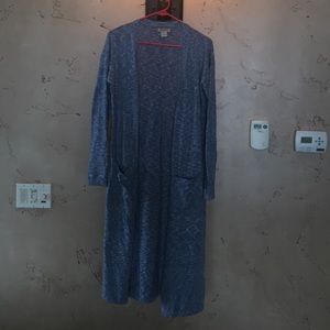 Long cardigan sweater