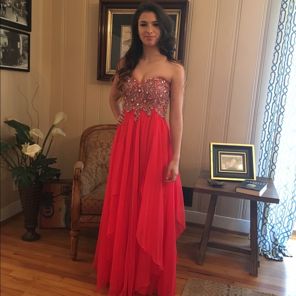 Pink Jovani Prom Dress