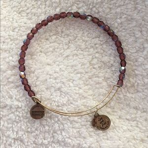 Purple Alex and Ani Bracelet