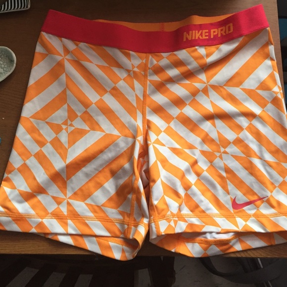 Nike pro Dri-Fit spandex, crazy colors!