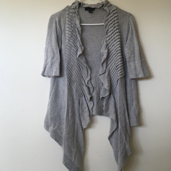 Knit wrap top