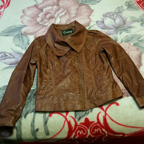 Brown guess jacket