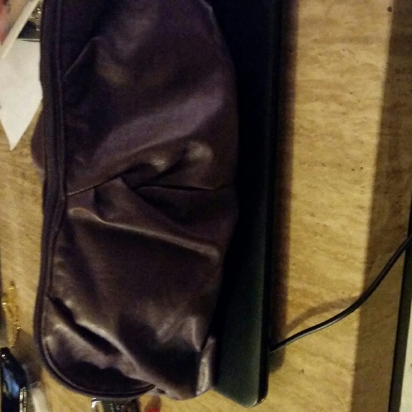 Like leather clutch