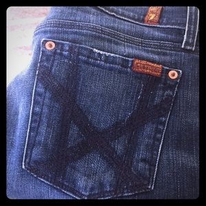7 for all Mankind. Mia Bootcut Jean. Size 30.