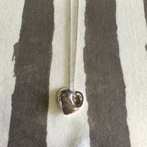 Tiffany & Co. Heart pendant necklace.