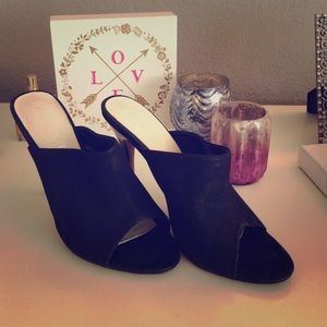 Black Mules by Aldo