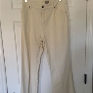 J Jill cream corduroy
