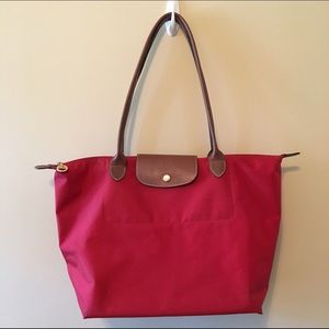 Longchamp Red Tote