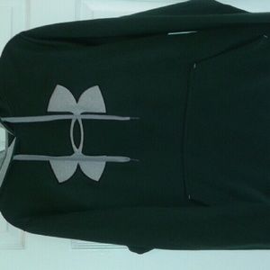 Dark Green & Grey Unisex Under Armour Hoodie