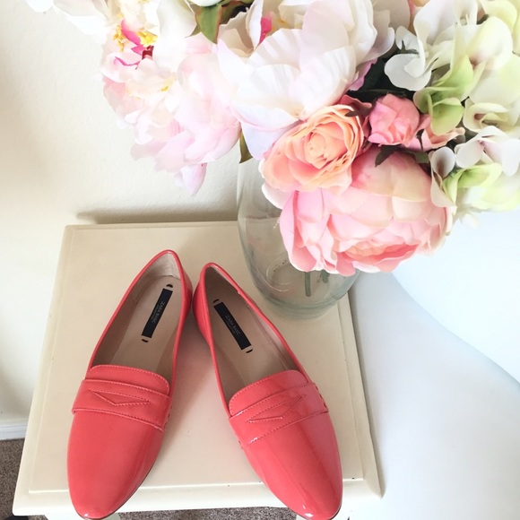 Zara Shoes - Zara Coral Moccasins