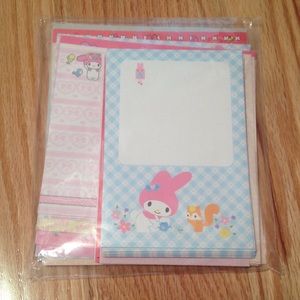 Sanrio Stationary-My Melody