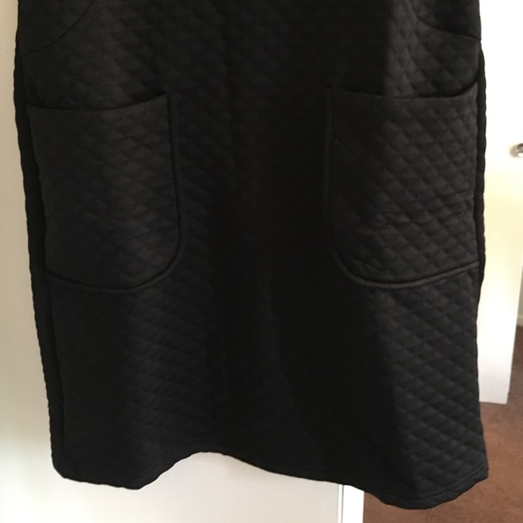 Smashed lemon black work dress - Picture 2 of 4