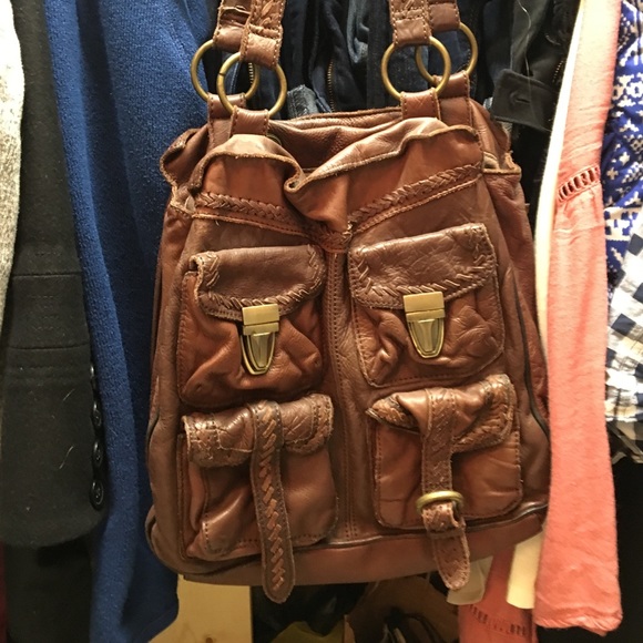 Ginger Michelle Brown Leather Purse - Picture 1 of 4