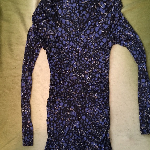 Asymmetric zipper Bebe dress - Picture 3 of 4