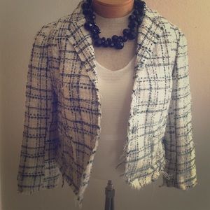 Plaid blazer