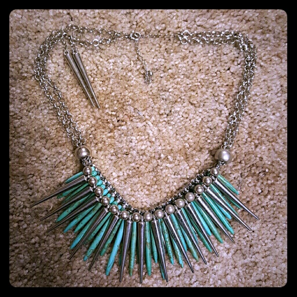 3 strand STATEMENT necklace and earrings