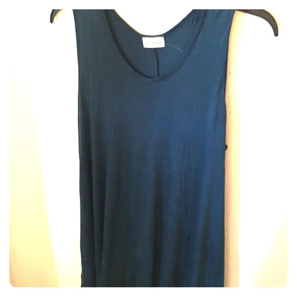 Dark blue dress