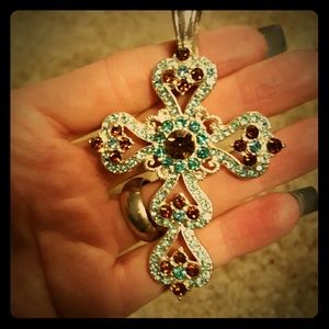 Rhinestone pendant