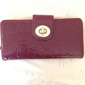 Coach Patent Leather Wallet- BRAND NEW WITH TAG