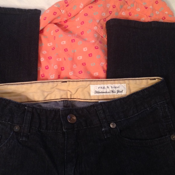 Rag and Bone Dark Wash Jeans