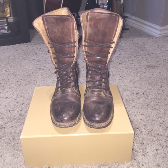 BedStu Cobbler Series Lace Up Boots