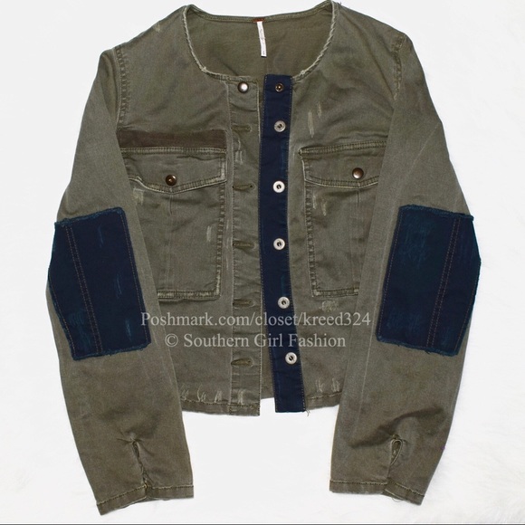 Free People Jackets & Blazers - ❗️LOWEST PRICE❗️FREE PEOPLE Jacket Military Bomber
