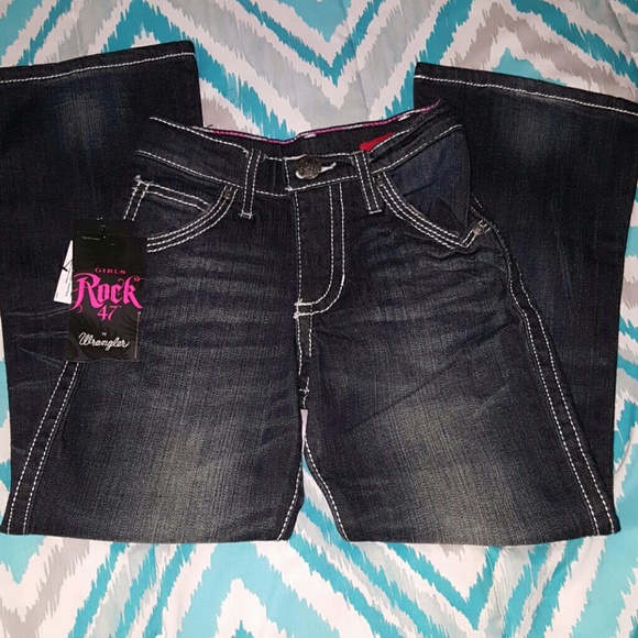 Brand new little girl jeans.