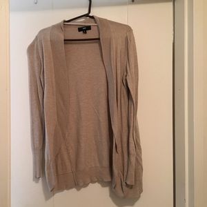 Tan long sweater