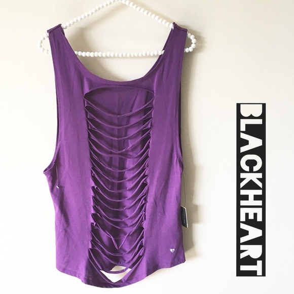 ⌛️Gone 3/14⌛️NWT Blackheart Slash Tank