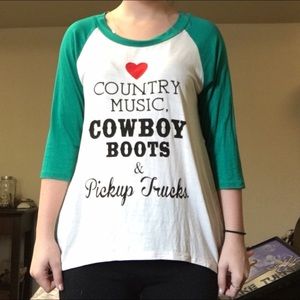 Baseball Tee style country girl shirt