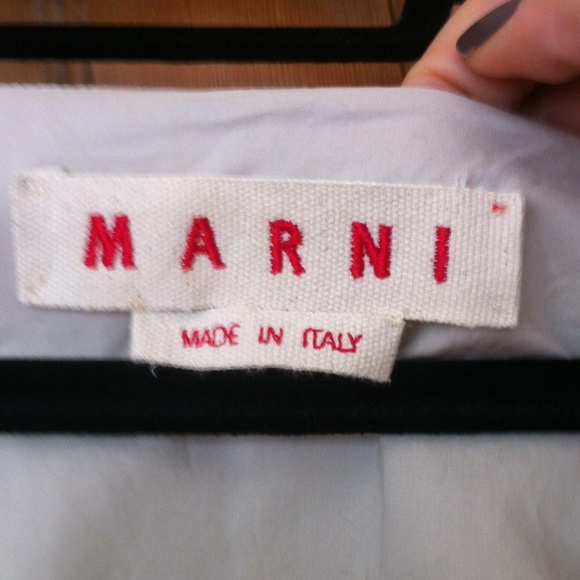 Sculptural Marni cotton dress - Picture 3 of 4