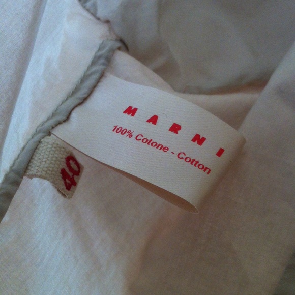 Sculptural Marni cotton dress - Picture 4 of 4