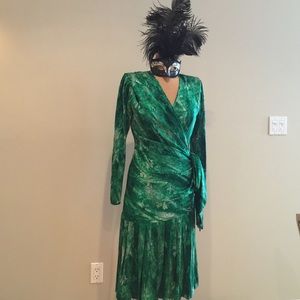 Emanuel Ungaro 100% silk Italian dress