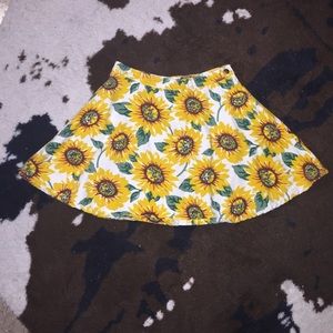 American Apparel Sunflower Skirt