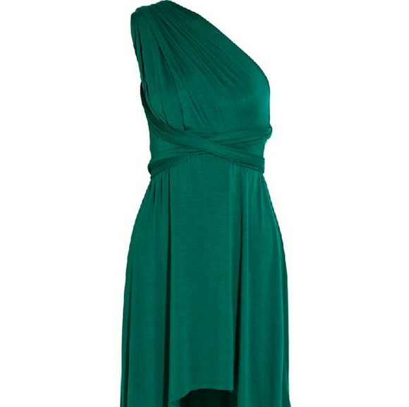 high low infinity dress