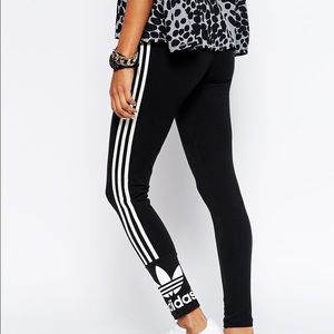 ISO Adidas originals 3 stripe leggings