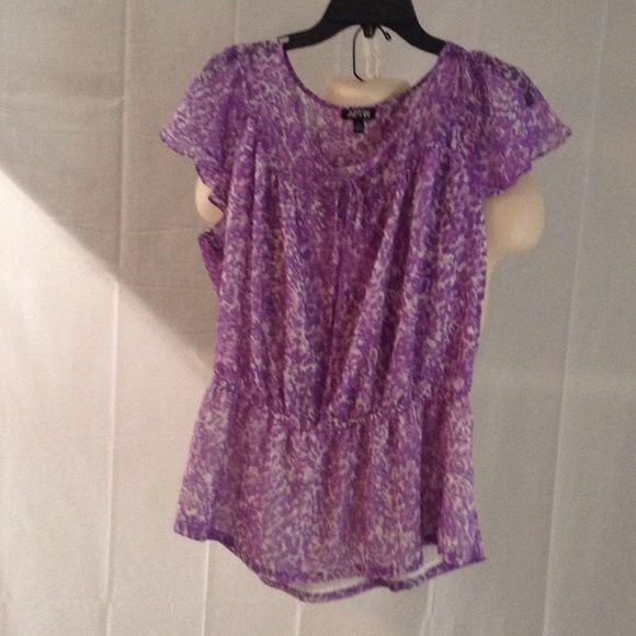 Blouses purple and pink