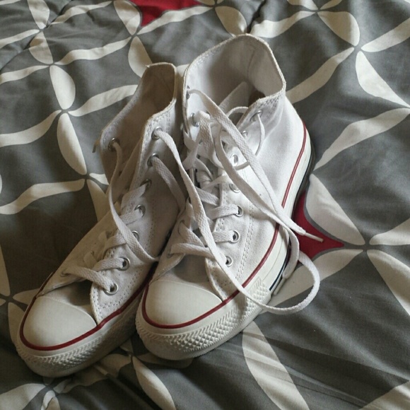 White high top converse