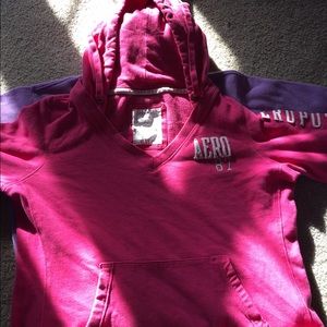 pink Aeropostale sweatshirt