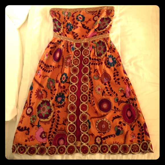 Strapless Cynthia Steffe dress