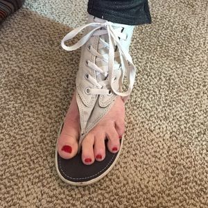 converse lace up sandals