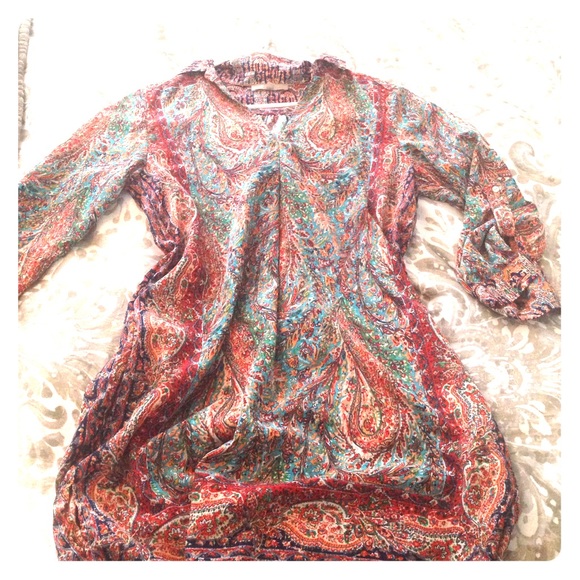 Chico inspired Tunic - paisley print