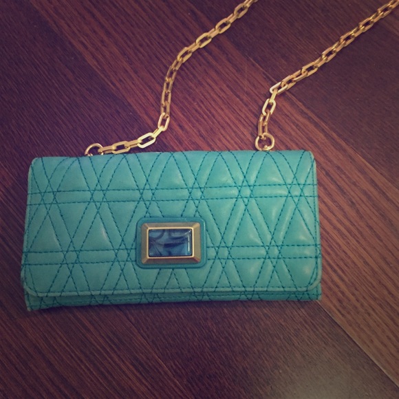 Marc Jacobs turquoise bag