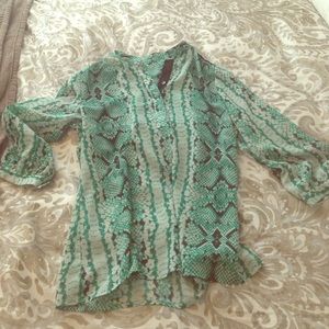 Office style blouse- donated to goodwill