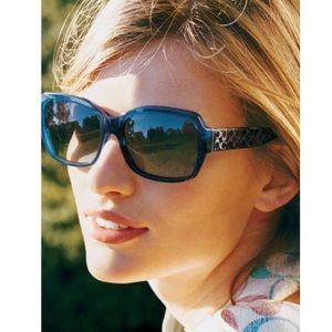 Black Fashion "C" Sunglass