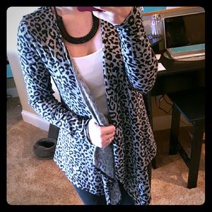 Leopard Print Cardigan