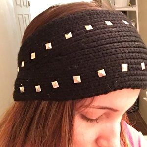 Black Winter head band