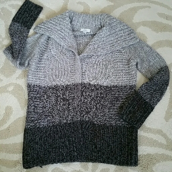Ann Taylor Loft Cilorblock Sweater - Picture 1 of 3