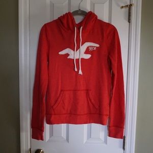 Red Hollister Hoodie/Sweatshirt
